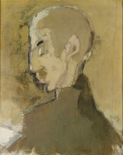 The Landlord Ii Profile Of A Man by Helene Schjerfbeck