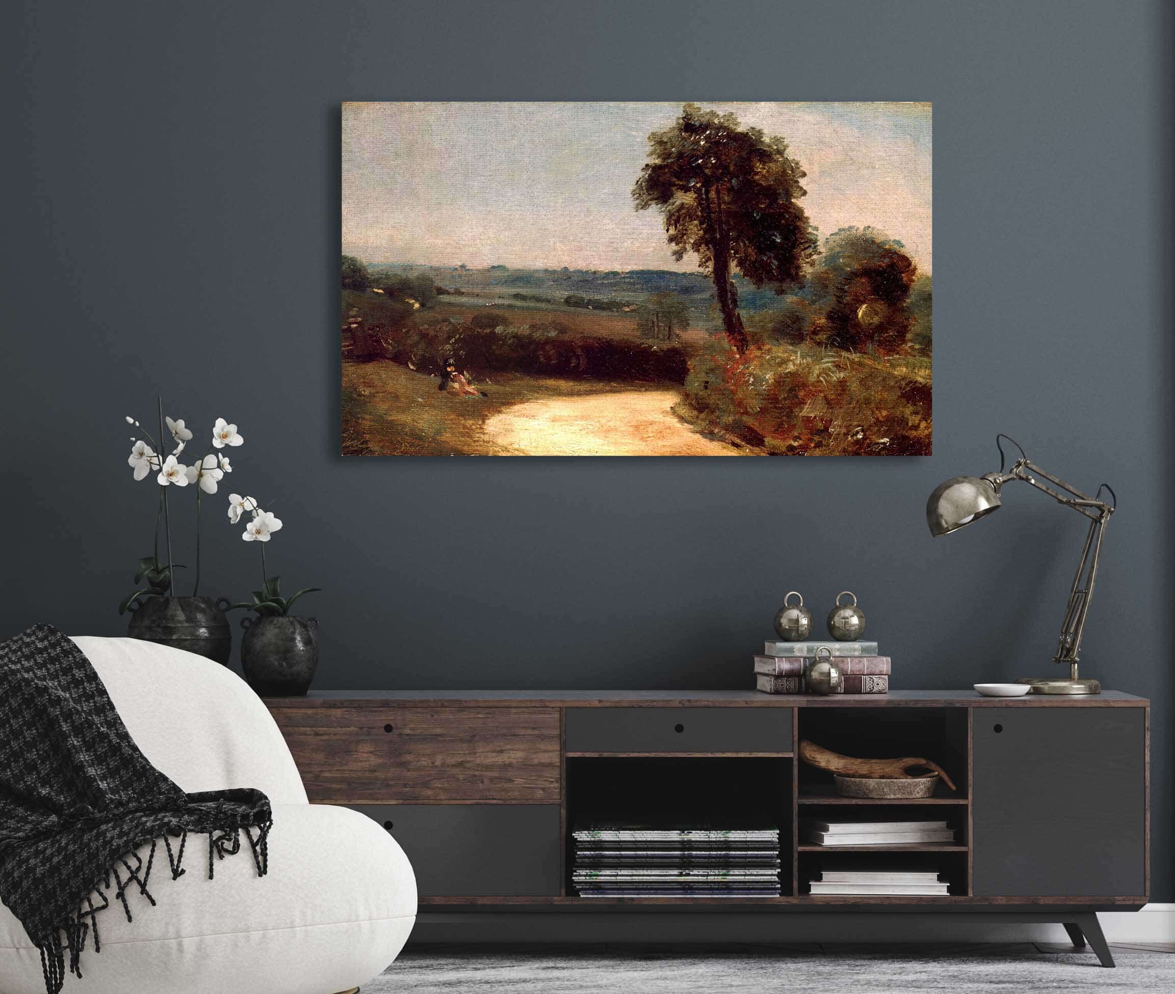 The Lane From East Bergholt To Flatford by John Constable