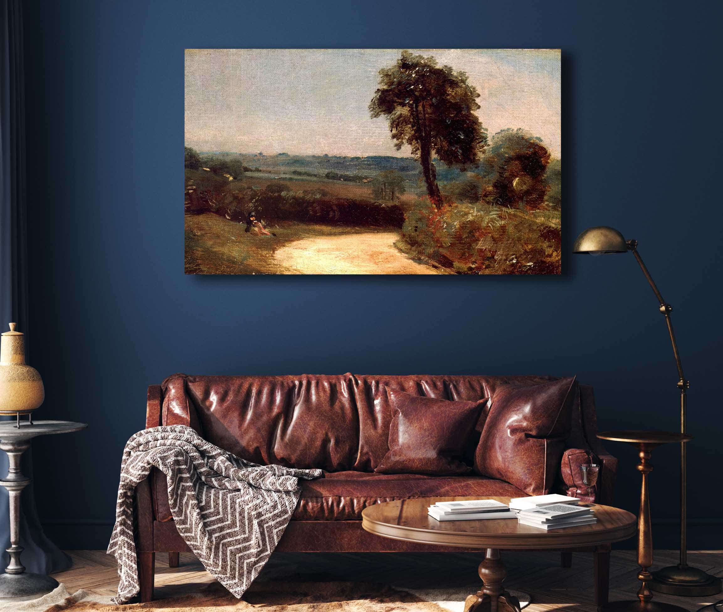 The Lane From East Bergholt To Flatford by John Constable