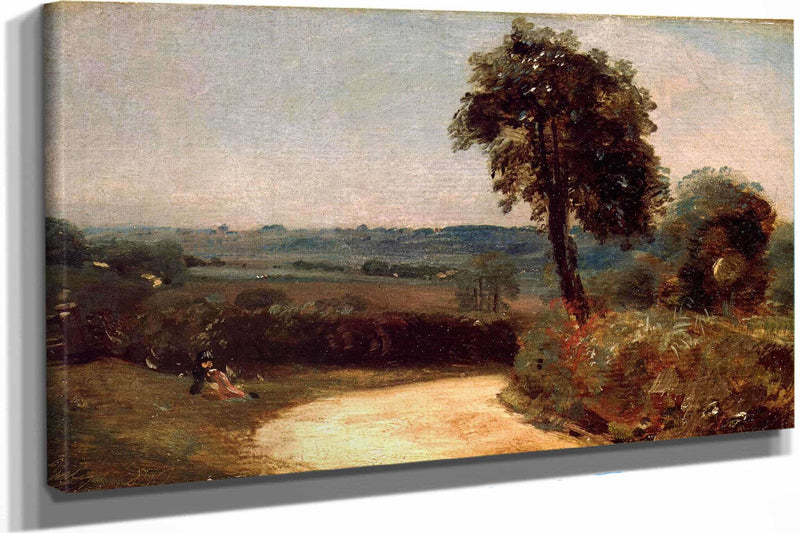 The Lane From East Bergholt To Flatford by John Constable