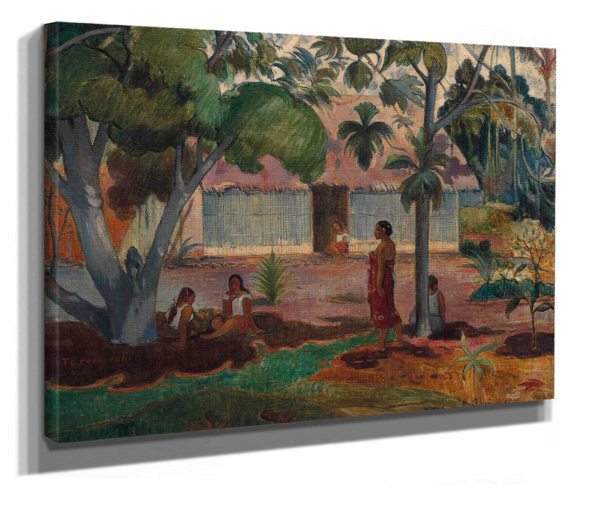 The Large Tree by Paul Gauguin