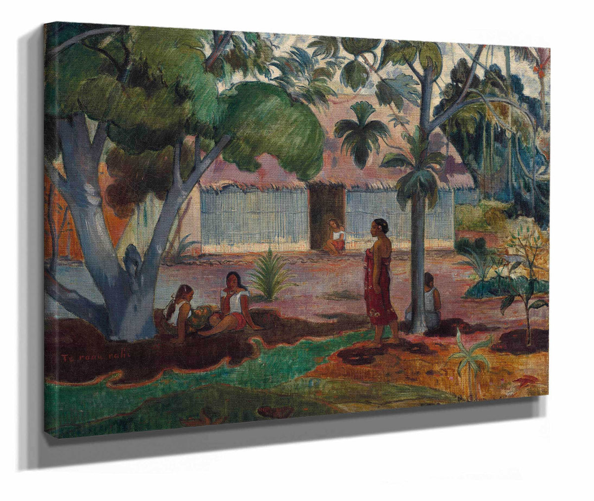 The Large Tree by Paul Gauguin