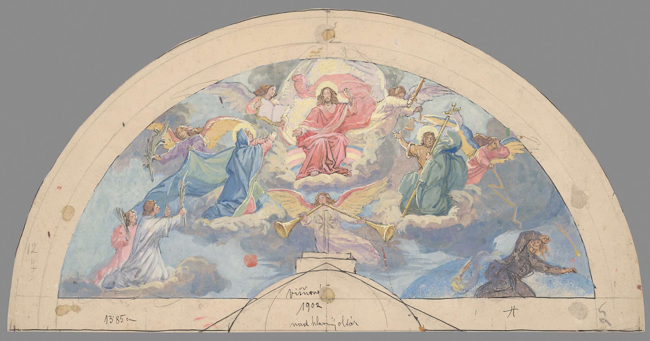 The Last Judgement by Jozef Hanula