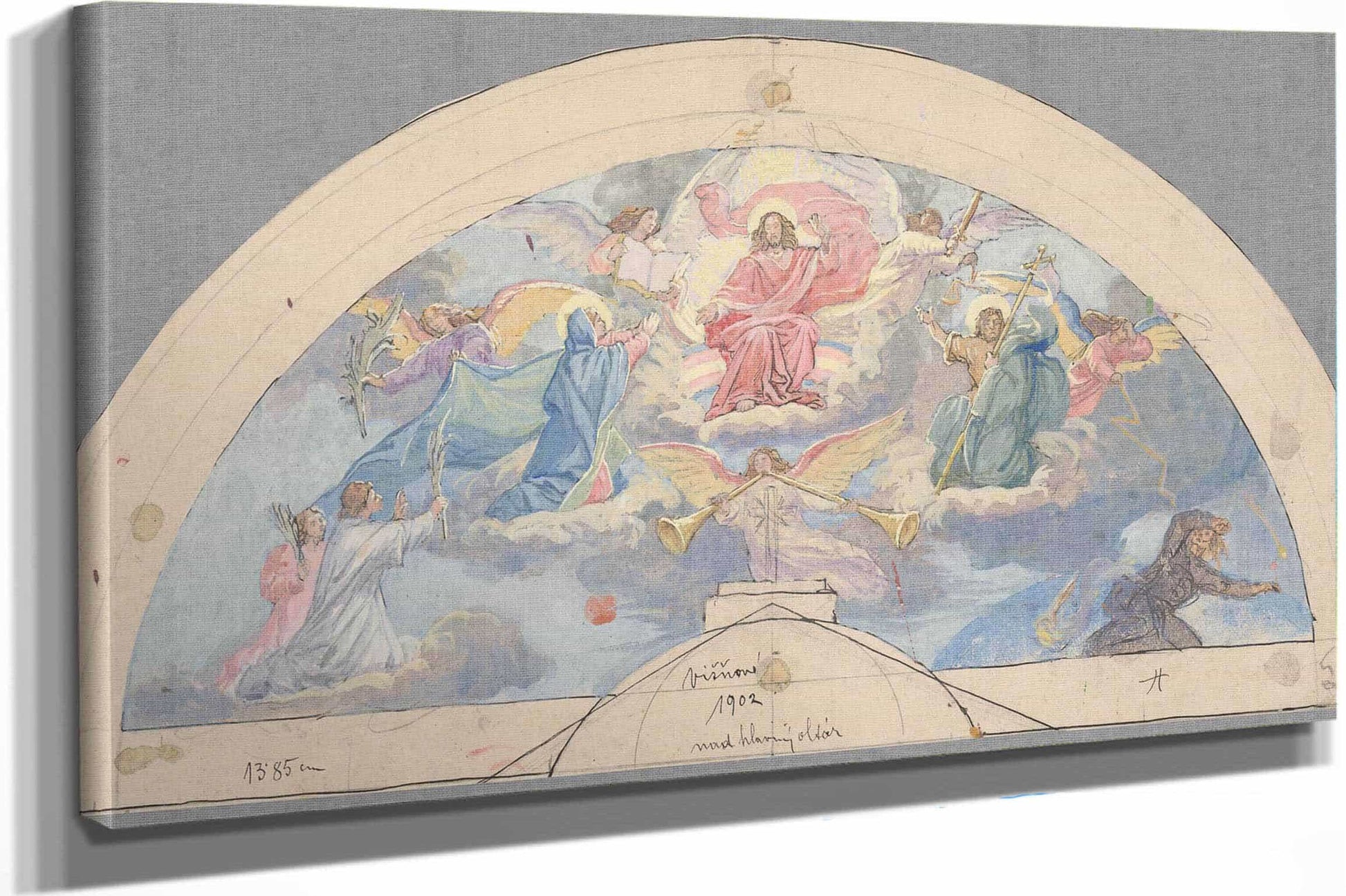 The Last Judgement by Jozef Hanula