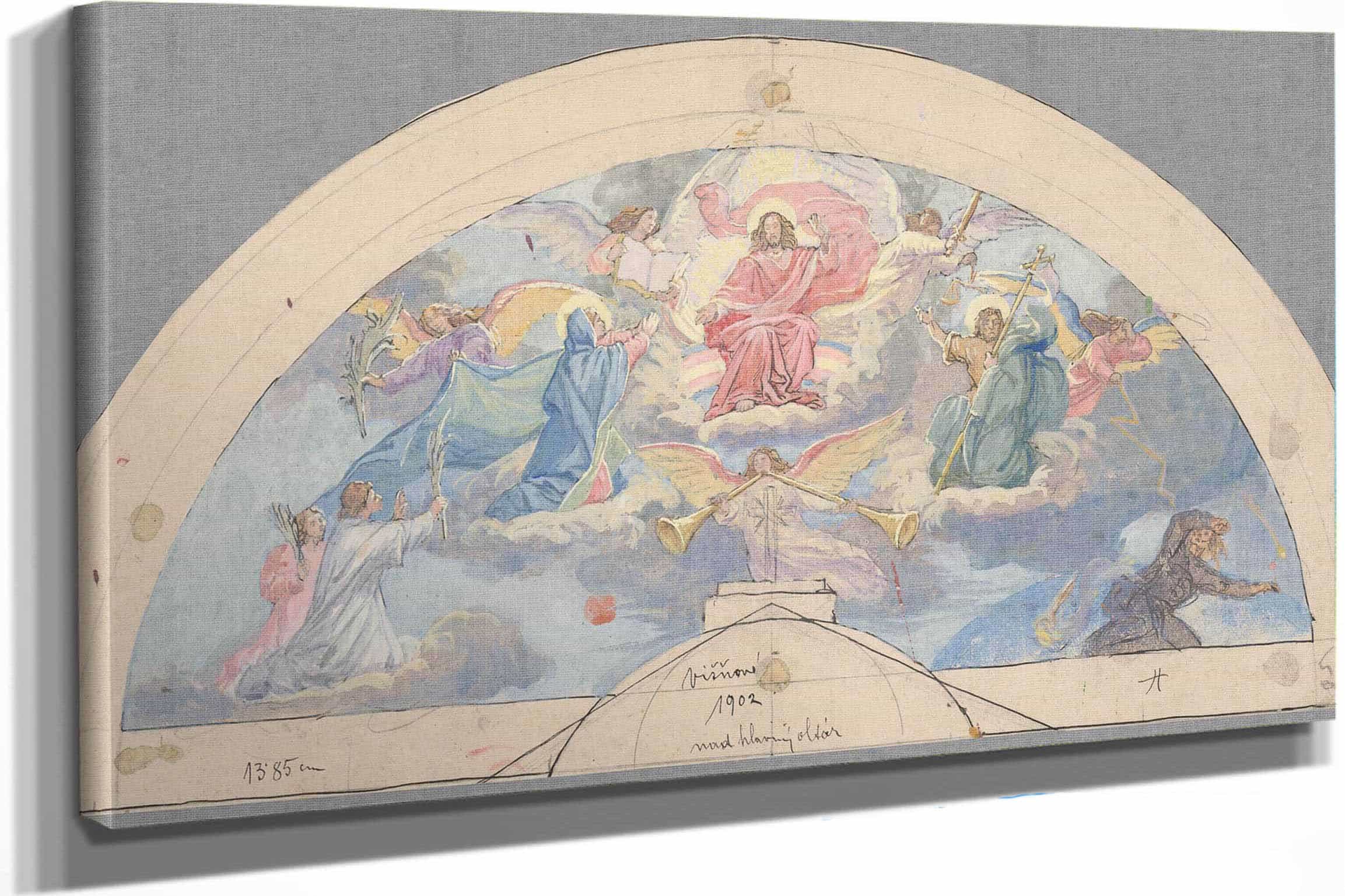 The Last Judgement by Jozef Hanula