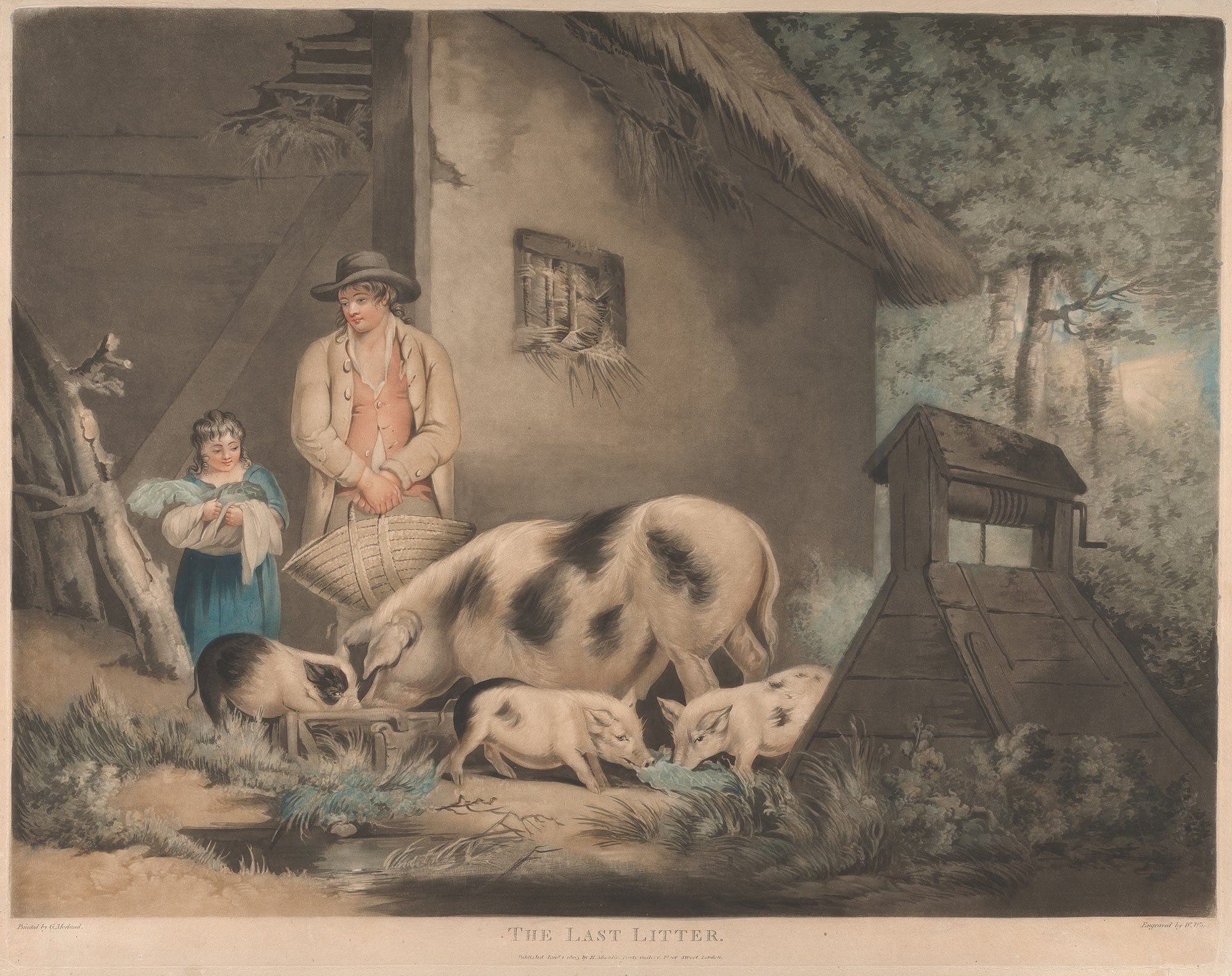 The Last Litter by George Morland