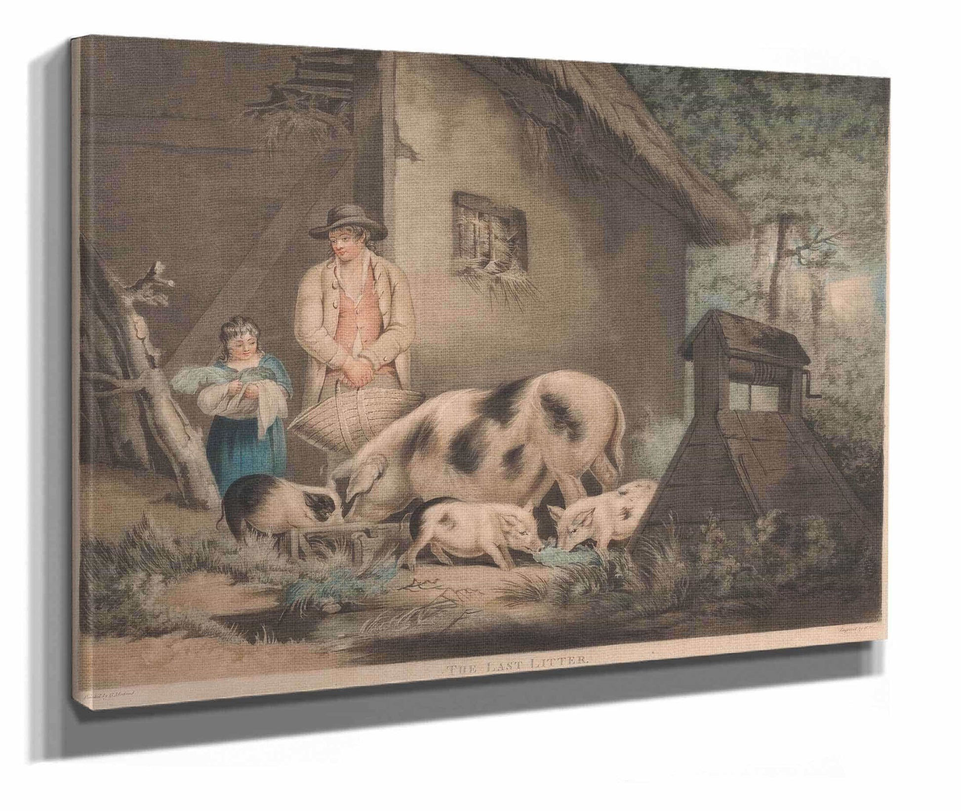 The Last Litter by George Morland