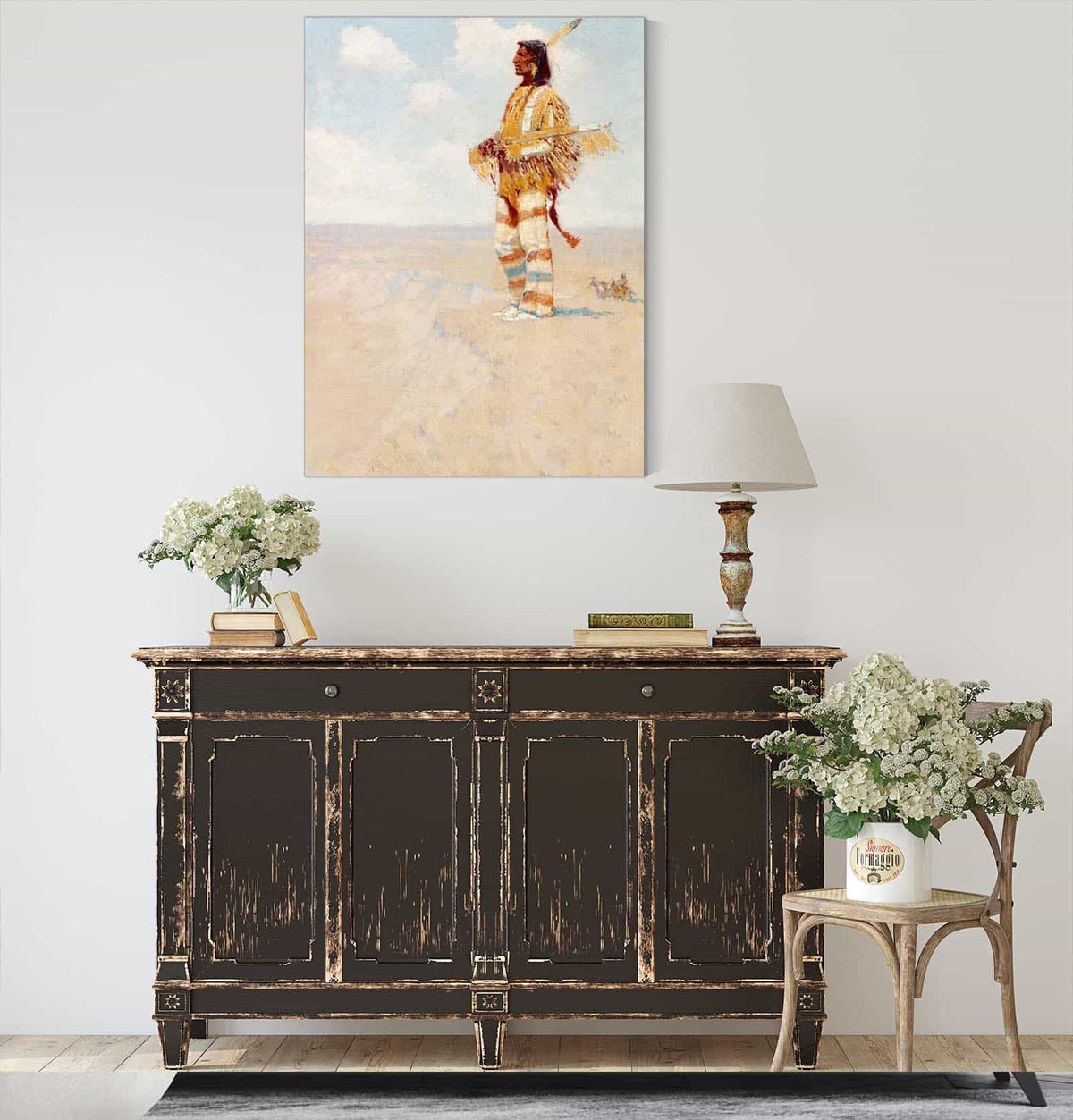 The Last Of His Race The Vanishing American by Frederic Remington