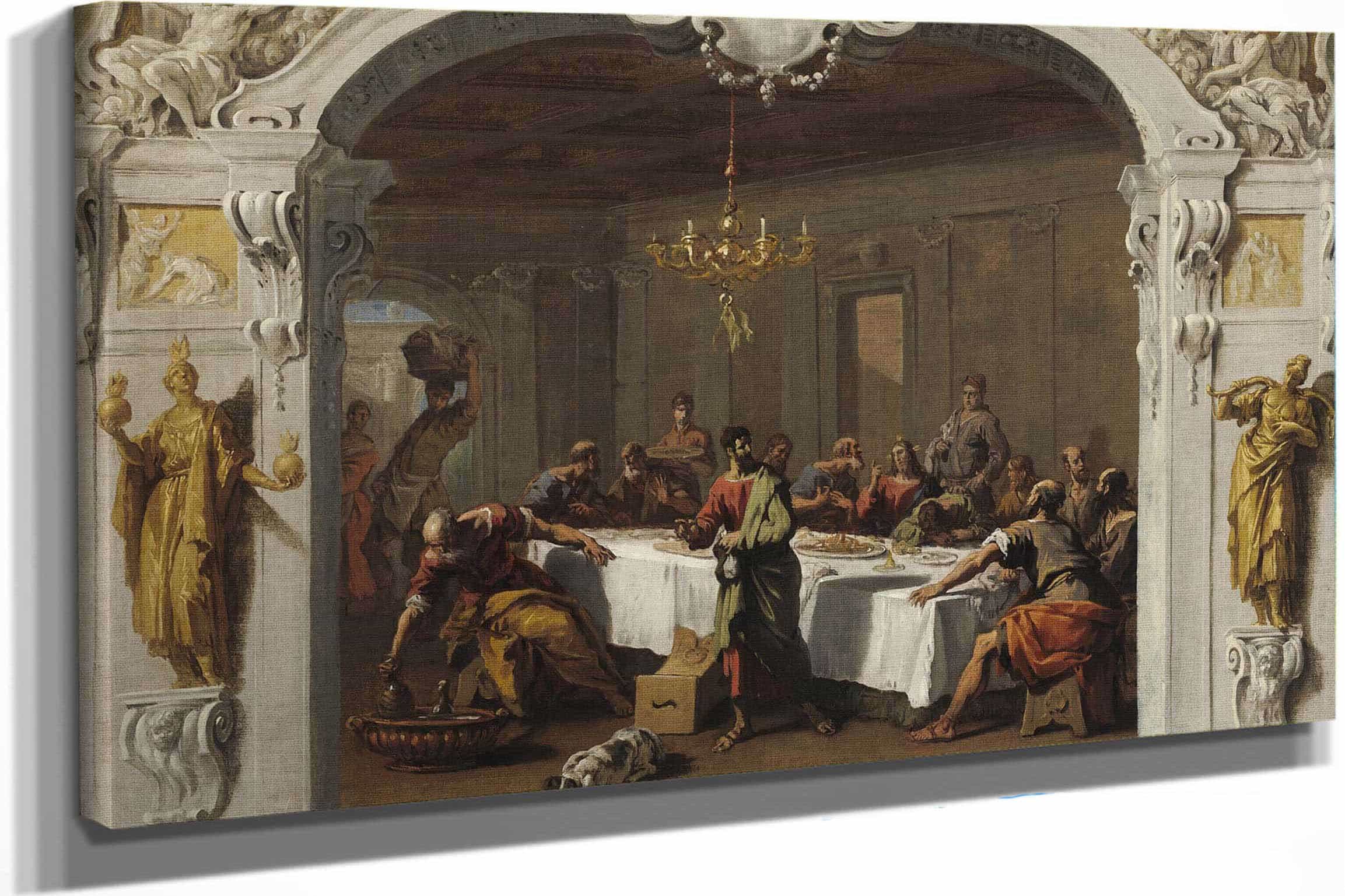 The Last Supper by Sebastiano Ricci