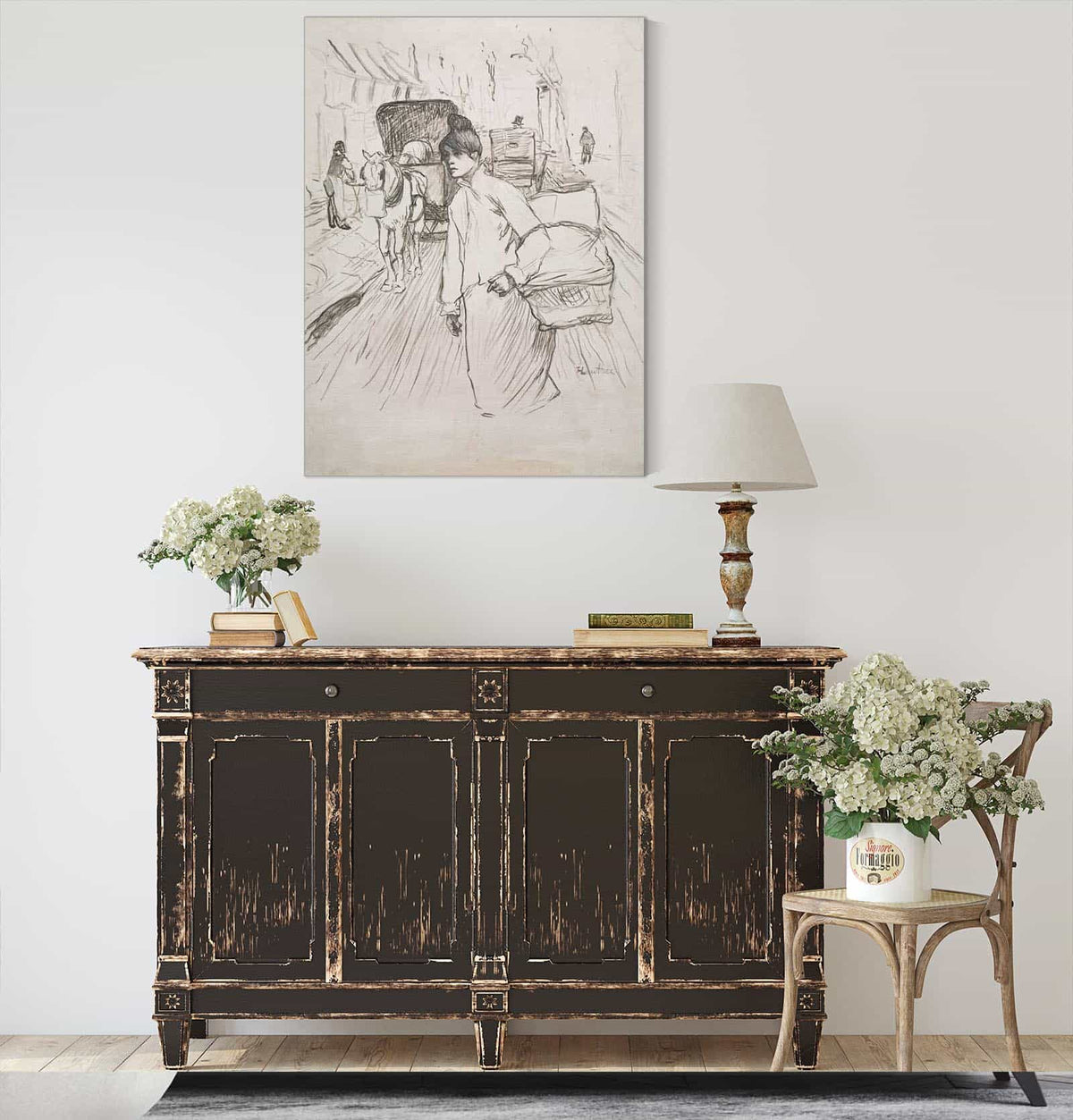 The Laundress by Henri De Toulouse Lautrec