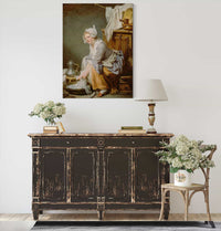 The Laundress La Blanchisseuse by Jean Baptiste Greuze