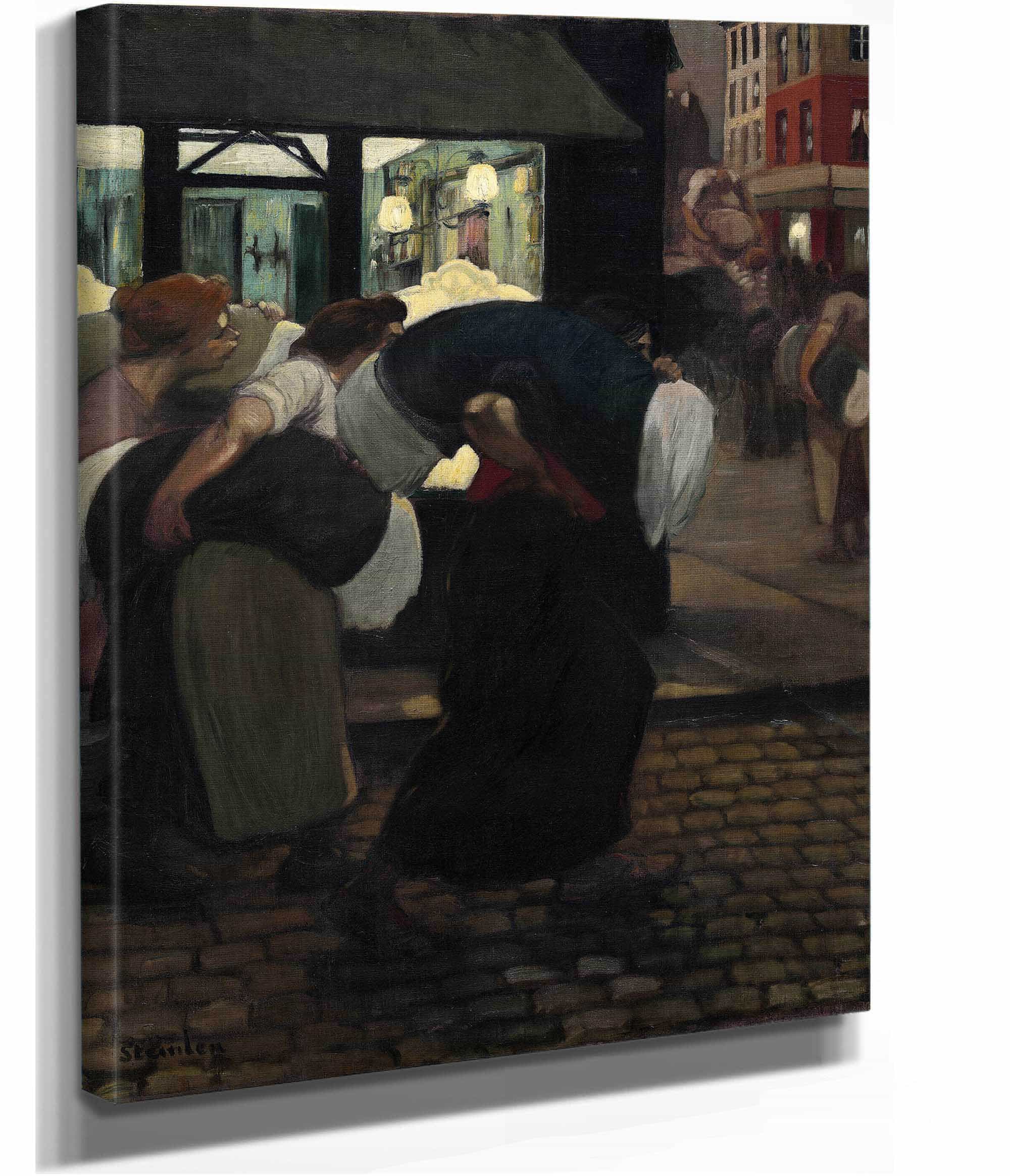 The Laundresses by Theophile Alexandre Steinlen