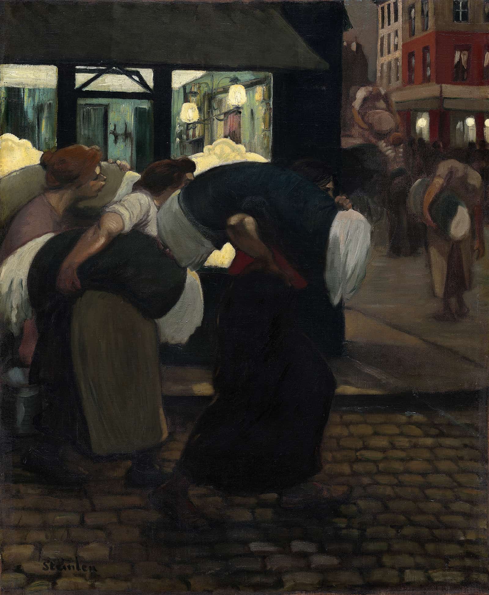 The Laundresses by Theophile Alexandre Steinlen