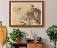 The Lawyer Talking To The Prisoner First Plate by Jean Louis Forain