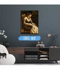 The Letter by Jean Baptiste Camille Corot