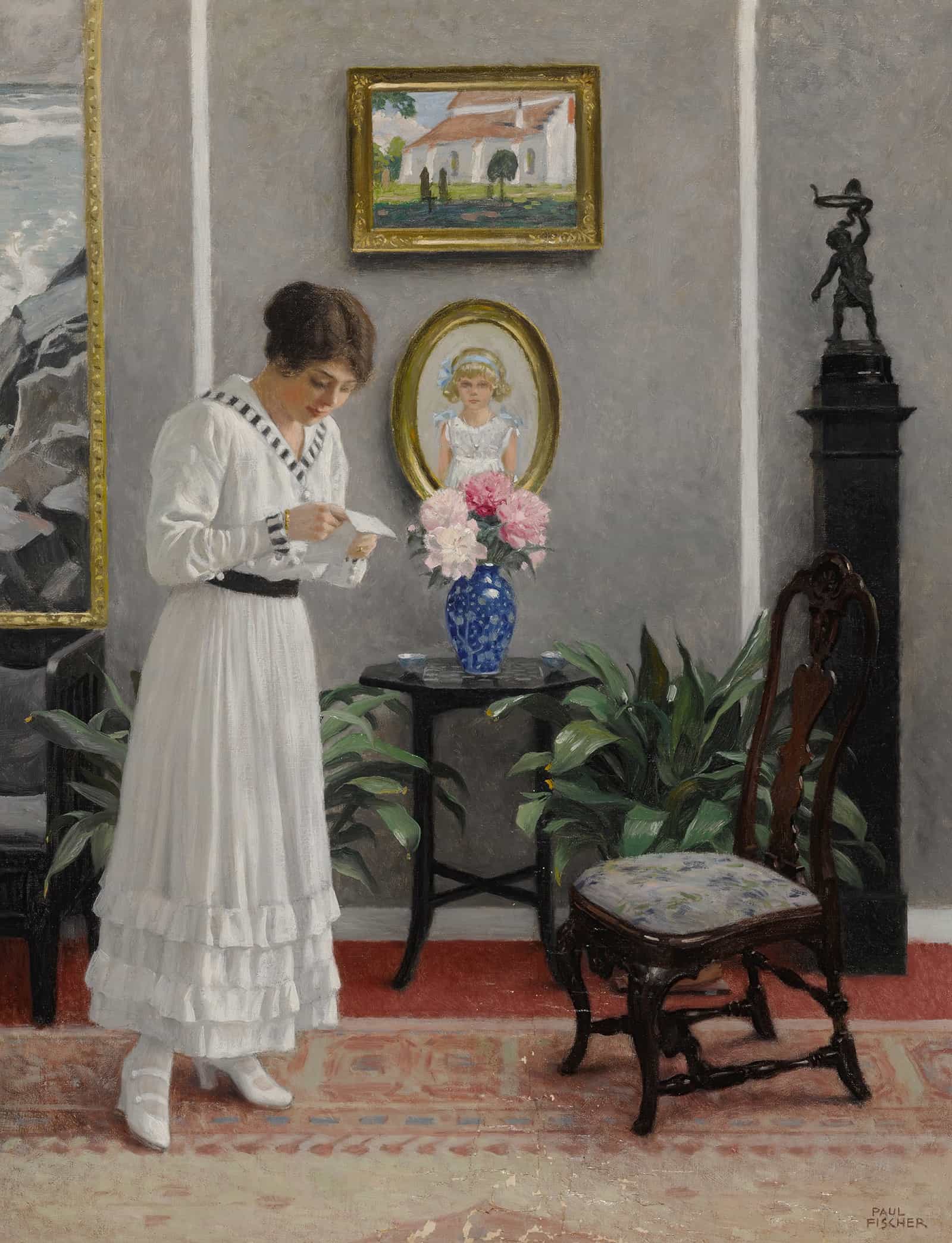 The Letter by Paul Fischer