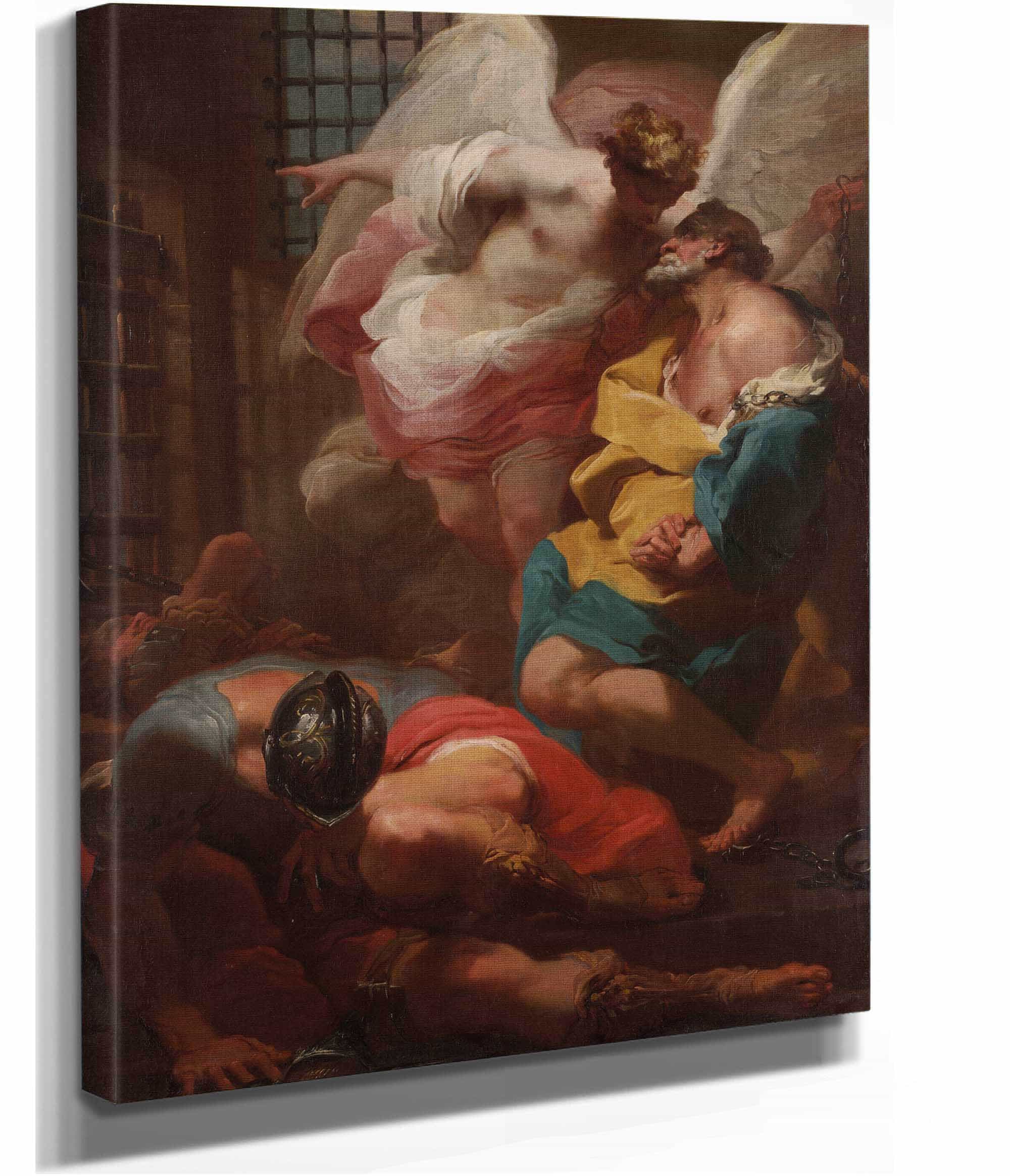 The Liberation Of Saint Peter by Gaetano Gandolfi