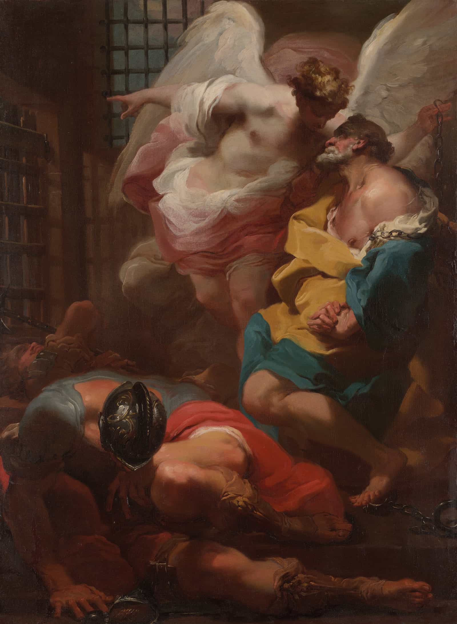 The Liberation Of Saint Peter by Gaetano Gandolfi