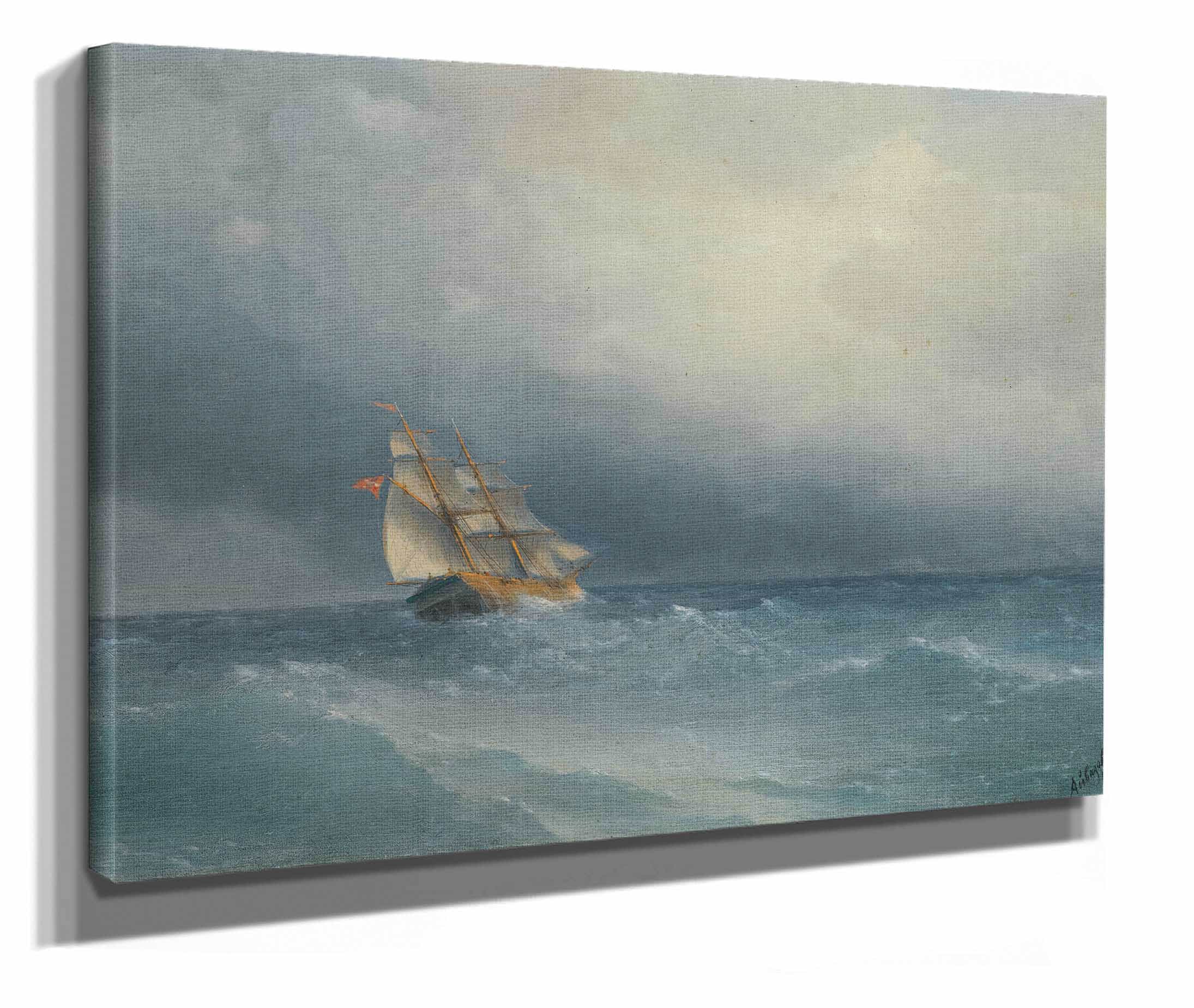 The Lifting Storm by Ivan Konstantinovich Aivazovsky