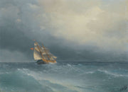 The Lifting Storm by Ivan Konstantinovich Aivazovsky