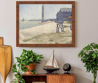 The Lighthouse At Honfleur by Georges Seurat