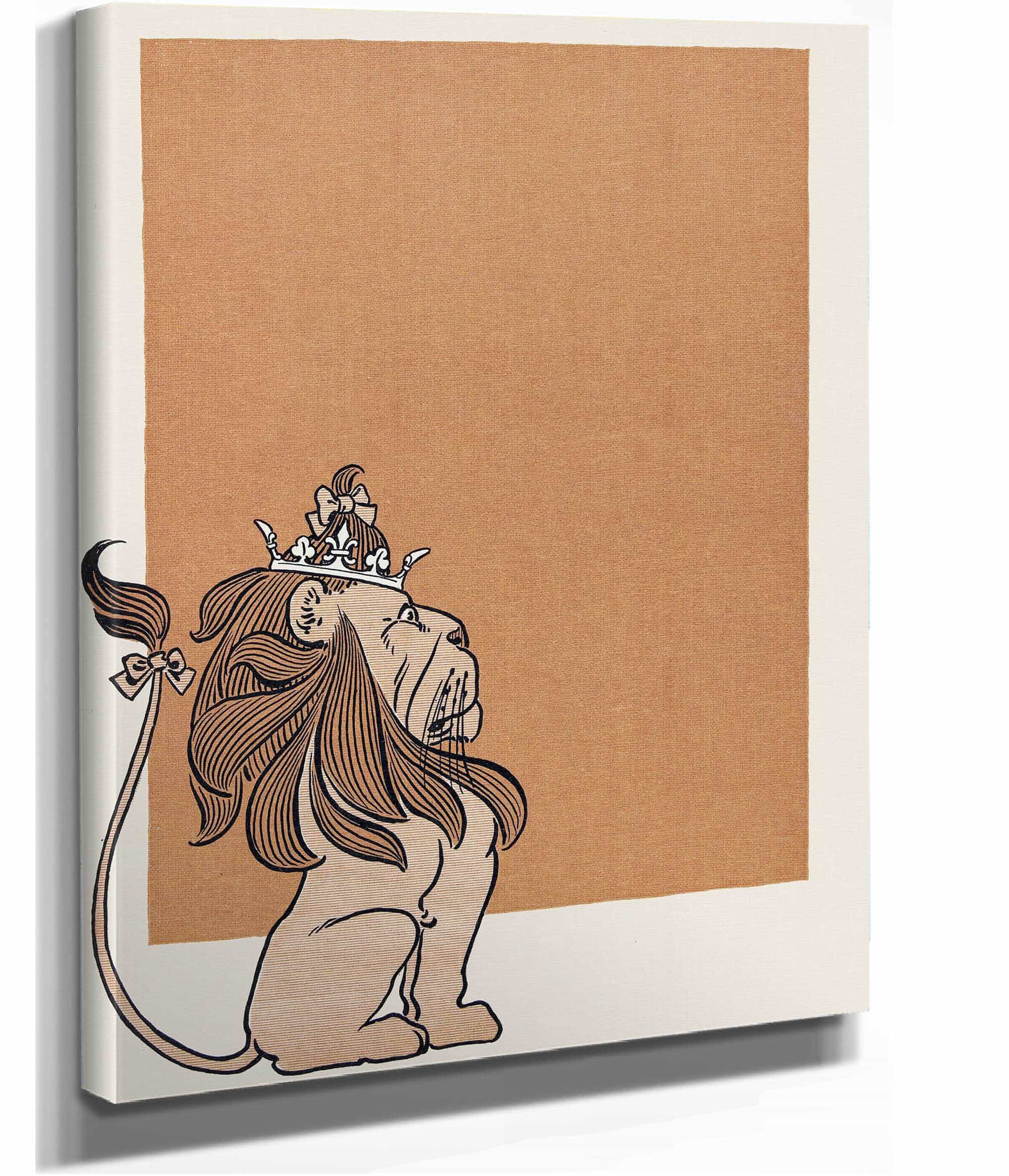 The Lion Becomes The King Of Beasts by William Wallace Denslow