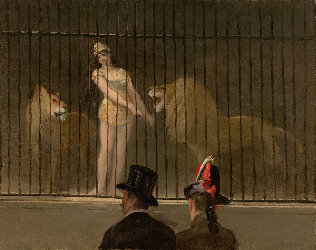 The Lion Tamer by Jean Louis Forain