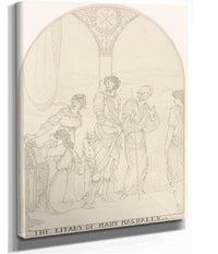 The Litany Of Mary Magdalen by Aubrey Vincent Beardsley