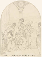 The Litany Of Mary Magdalen by Aubrey Vincent Beardsley