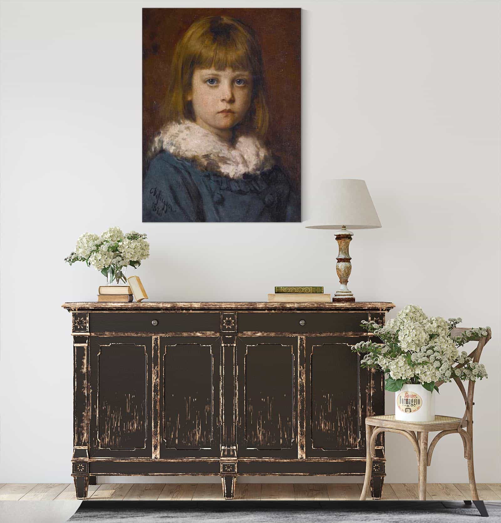 The Little Girl by Franz Von Defregger