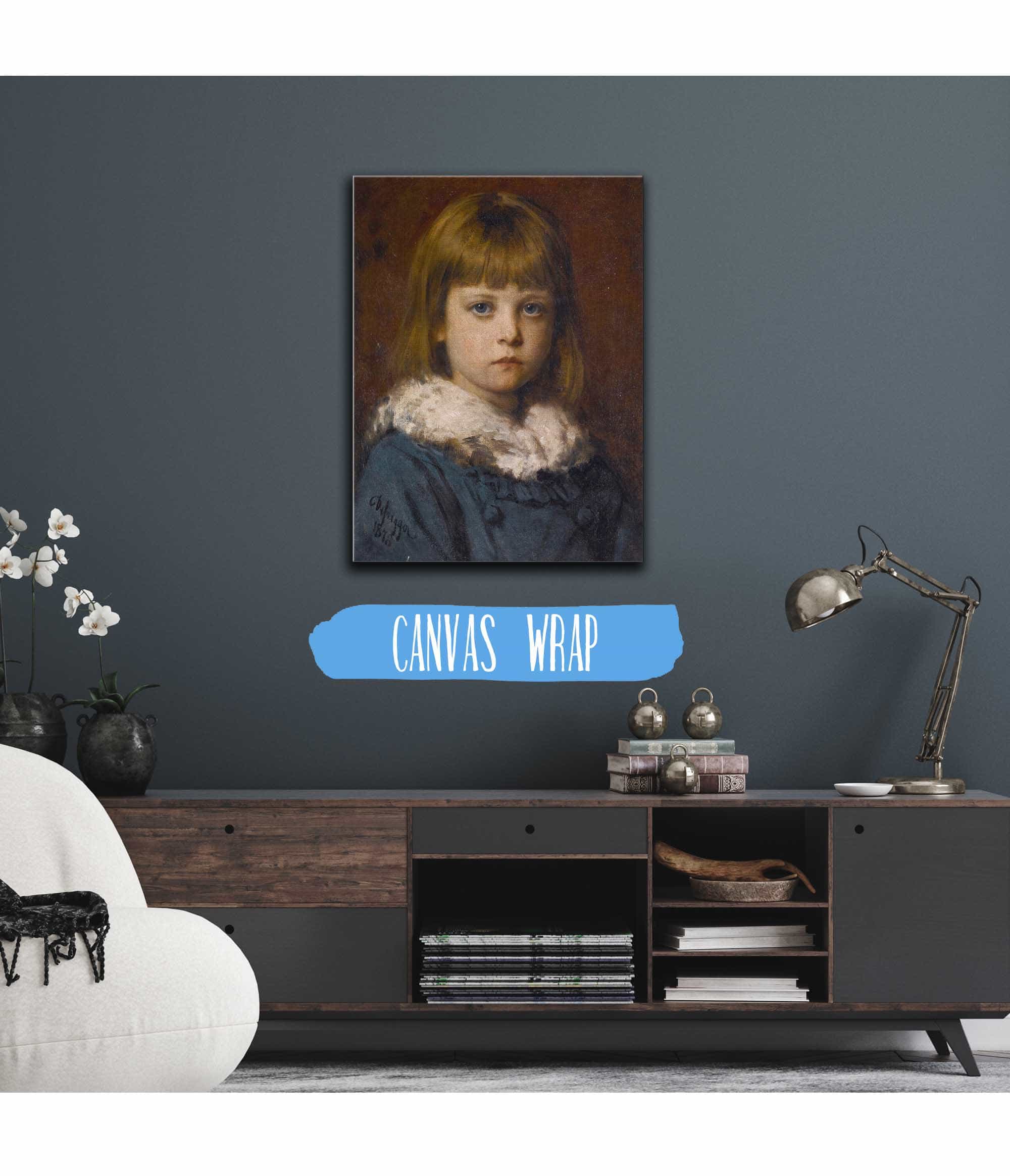 The Little Girl by Franz Von Defregger