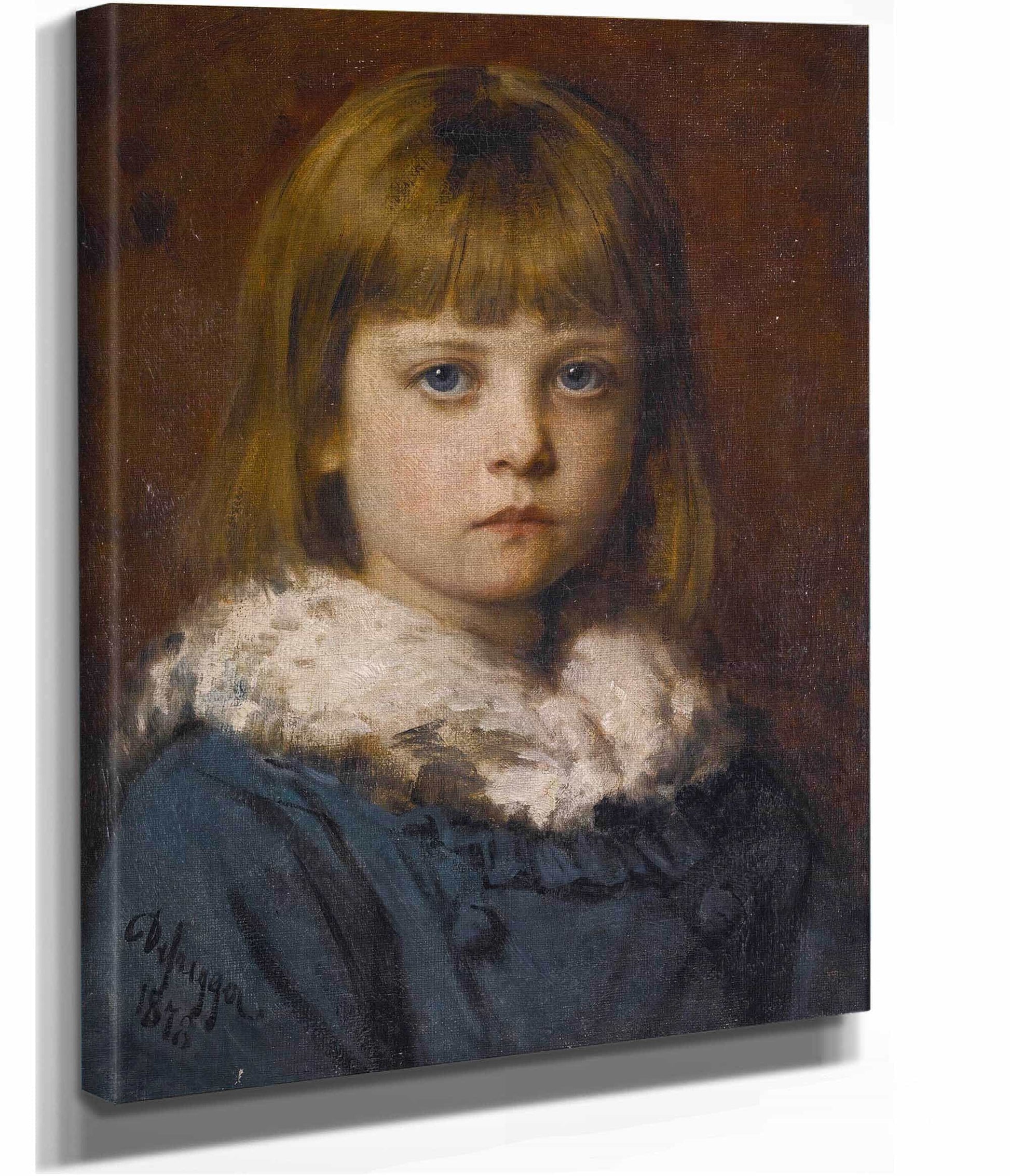 The Little Girl by Franz Von Defregger