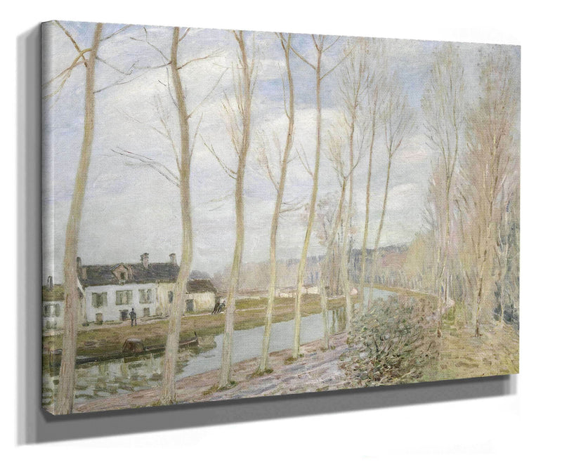 The Loings Canal by Alfred Sisley