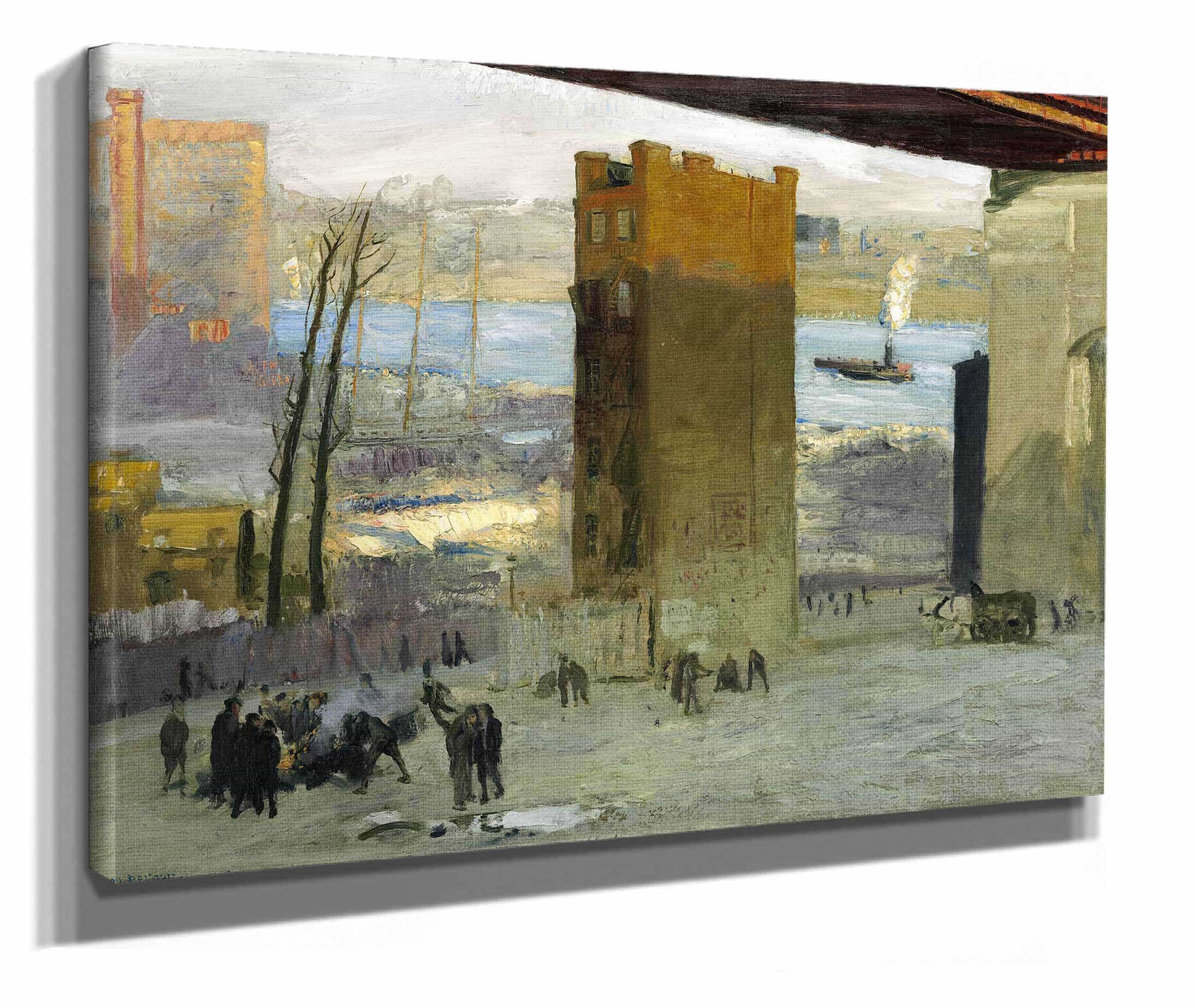 The Lone Tenement by George Wesley Bellows