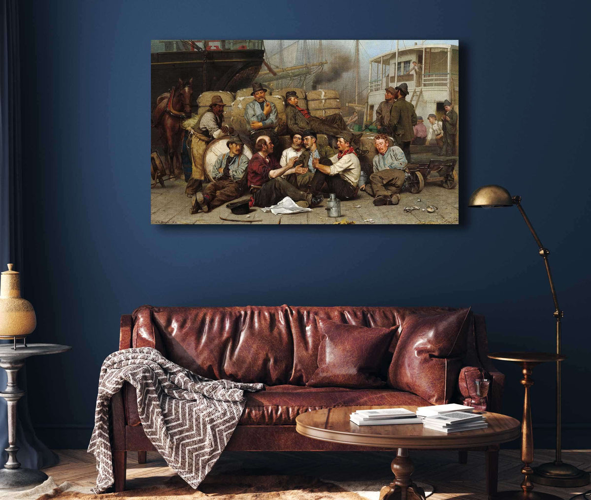 The Longshoremens Noon by John George Brown