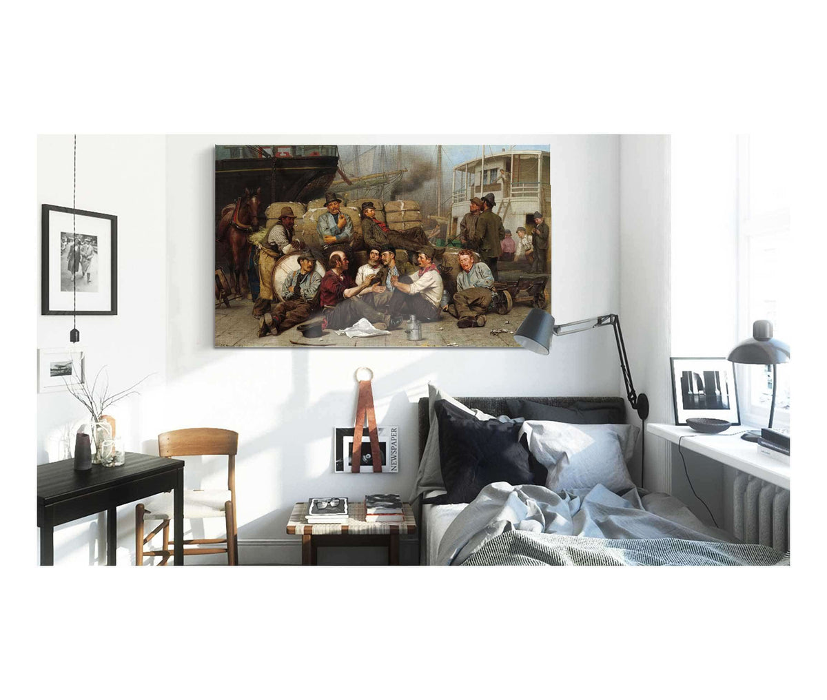 The Longshoremens Noon by John George Brown