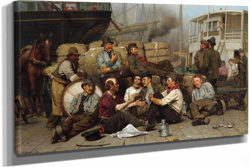 The Longshoremens Noon by John George Brown