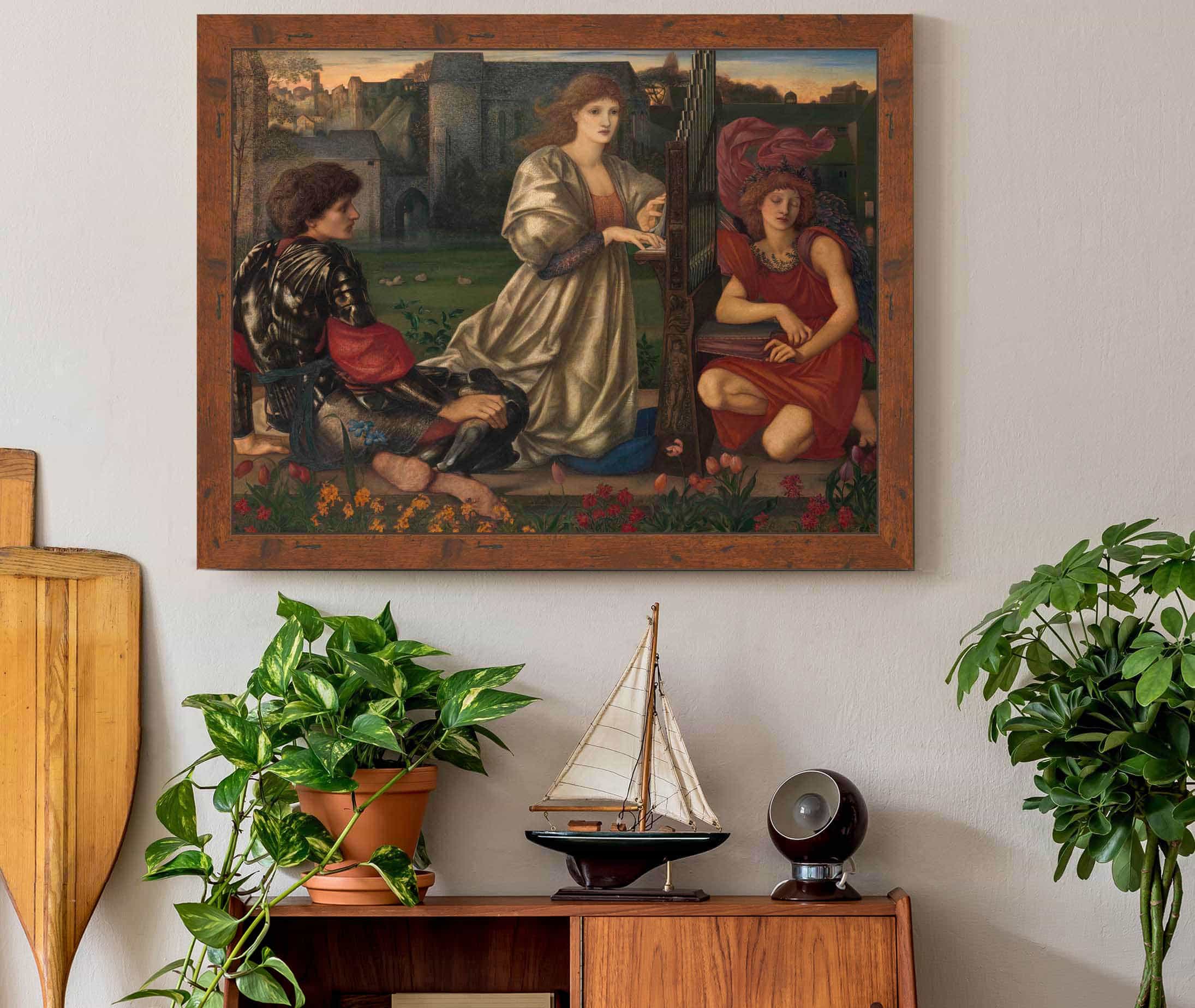 The Love Song  by Sir Edward Coley Burne Jones