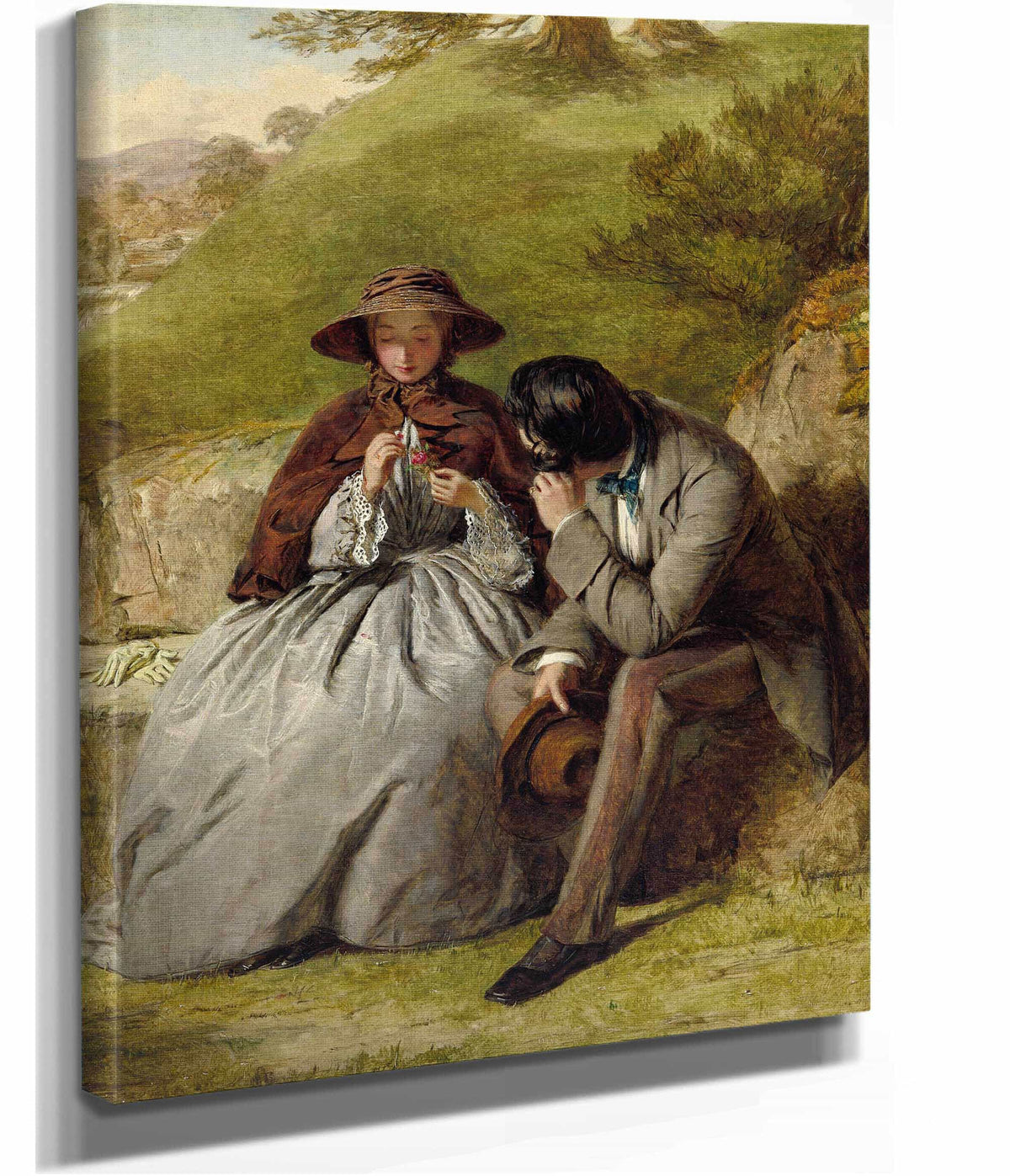 The Lovers by William Powell Frith