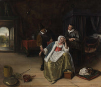 The Lovesick Maiden by Jan Steen