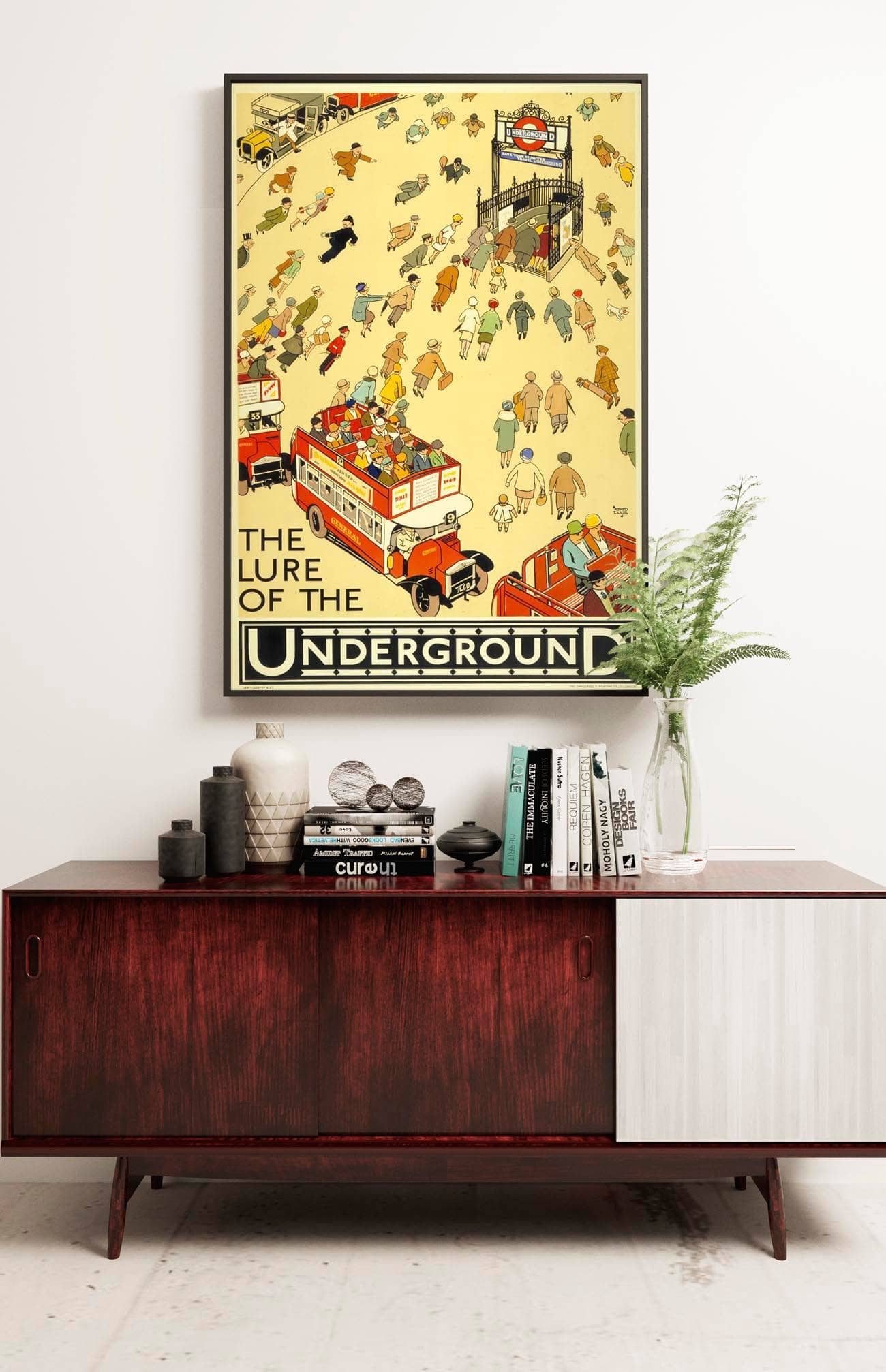 The lure of the Underground Print from Truly Art