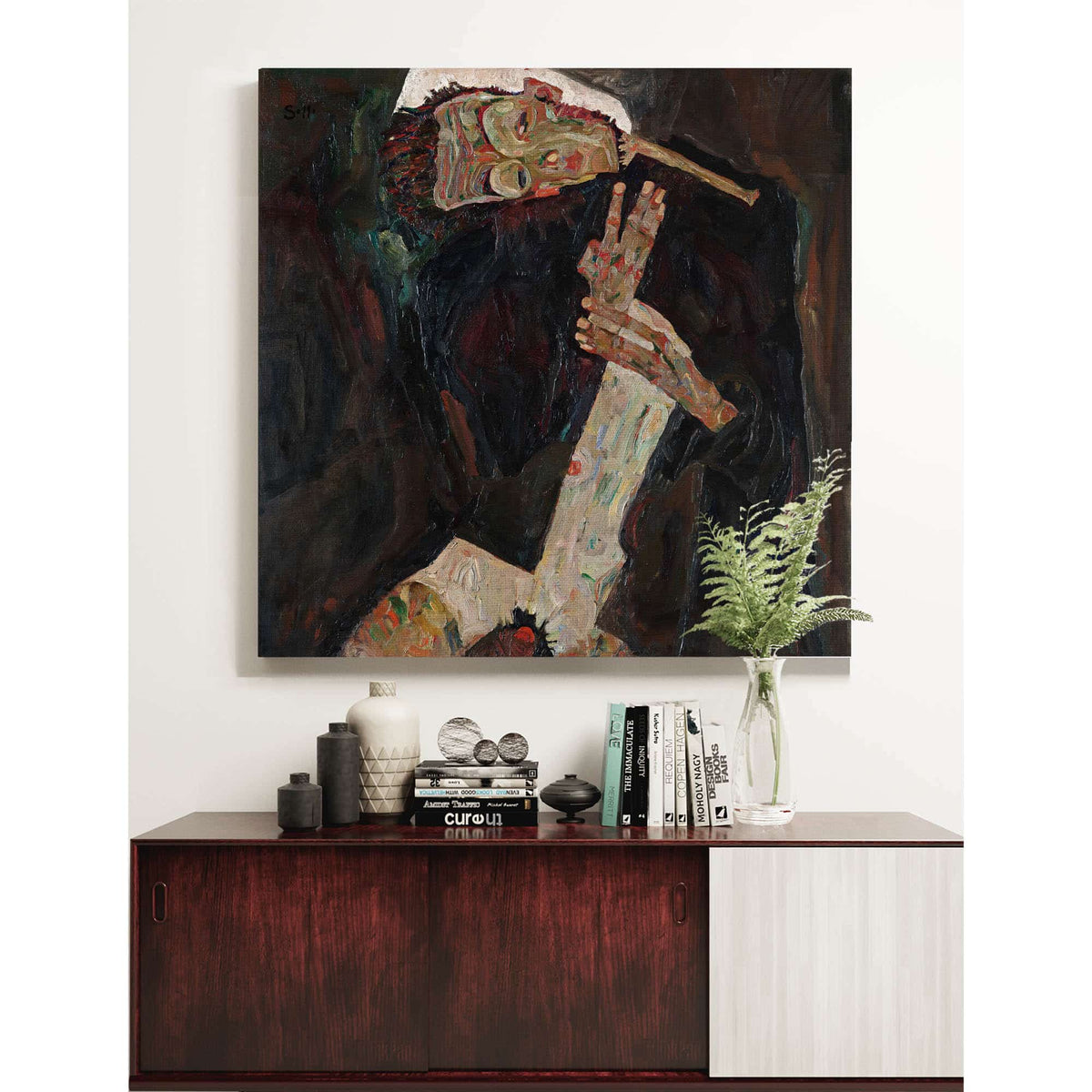 The Lyricist by Egon Schiele