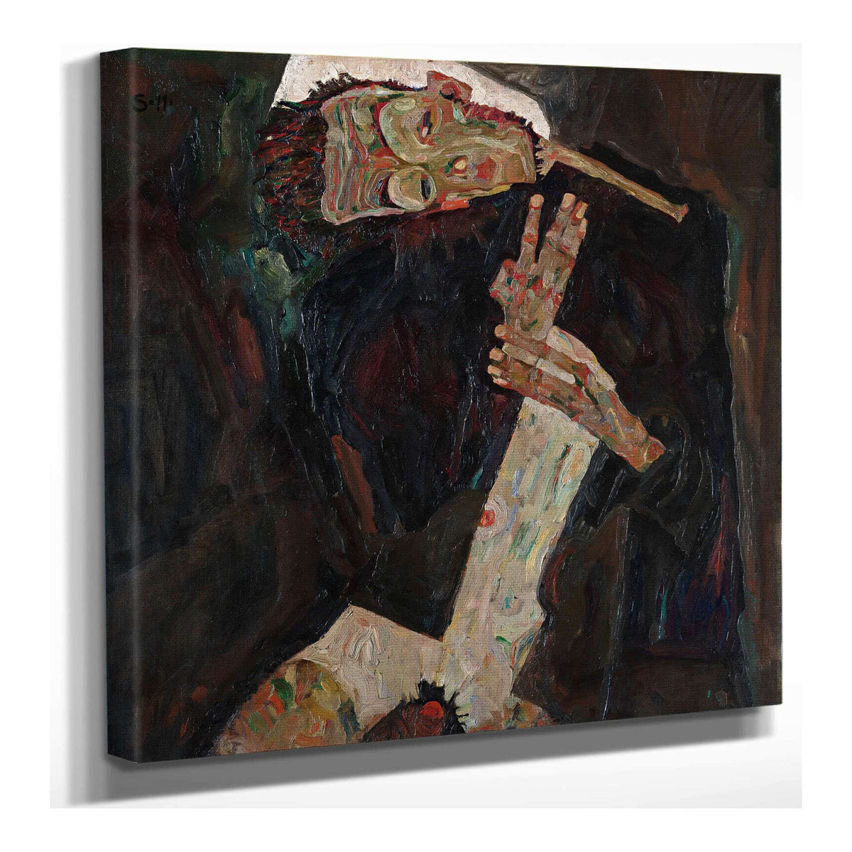 The Lyricist by Egon Schiele