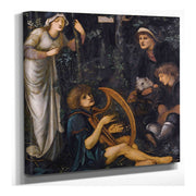 The Madness Of Sir Tristram by Sir Edward Coley Burne Jones