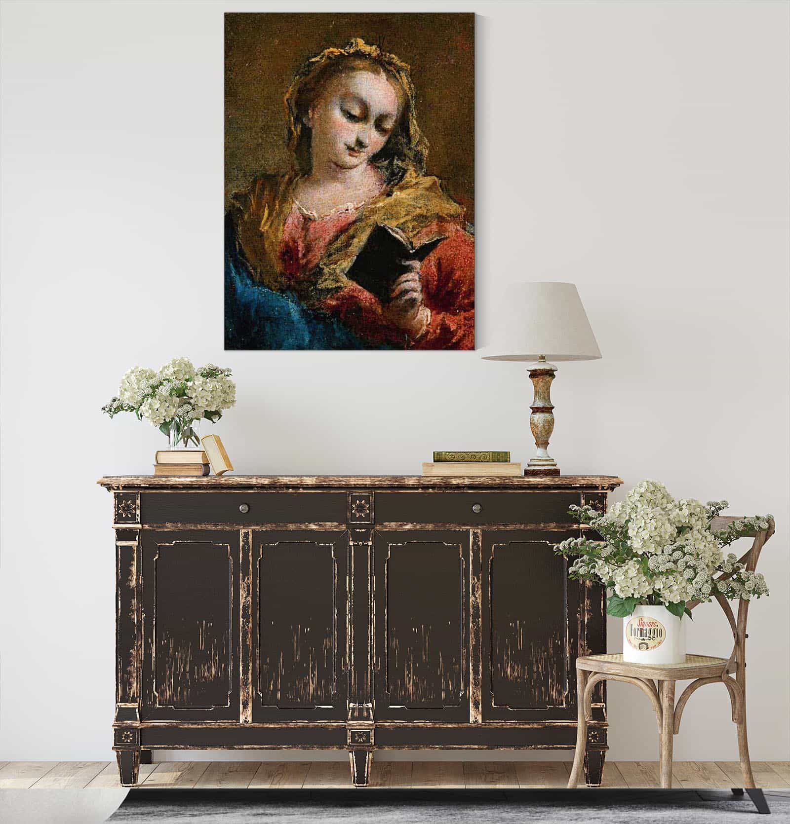 The Madonna Annunciate by Francesco Guardi