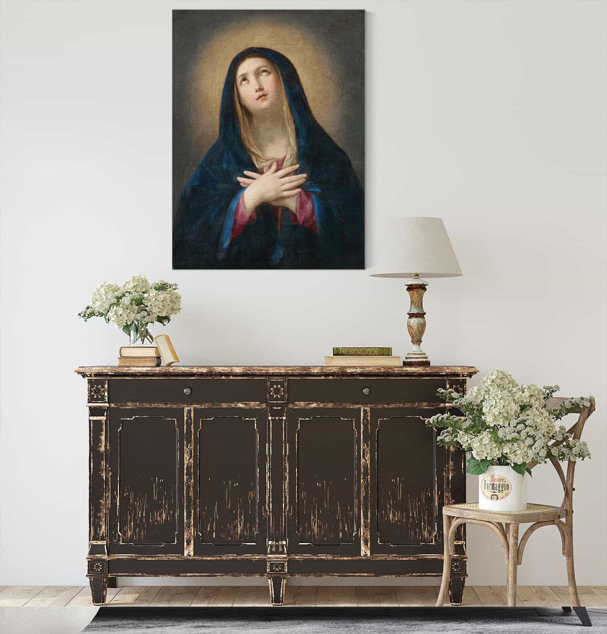 The Madonna In Prayer by Guido Reni