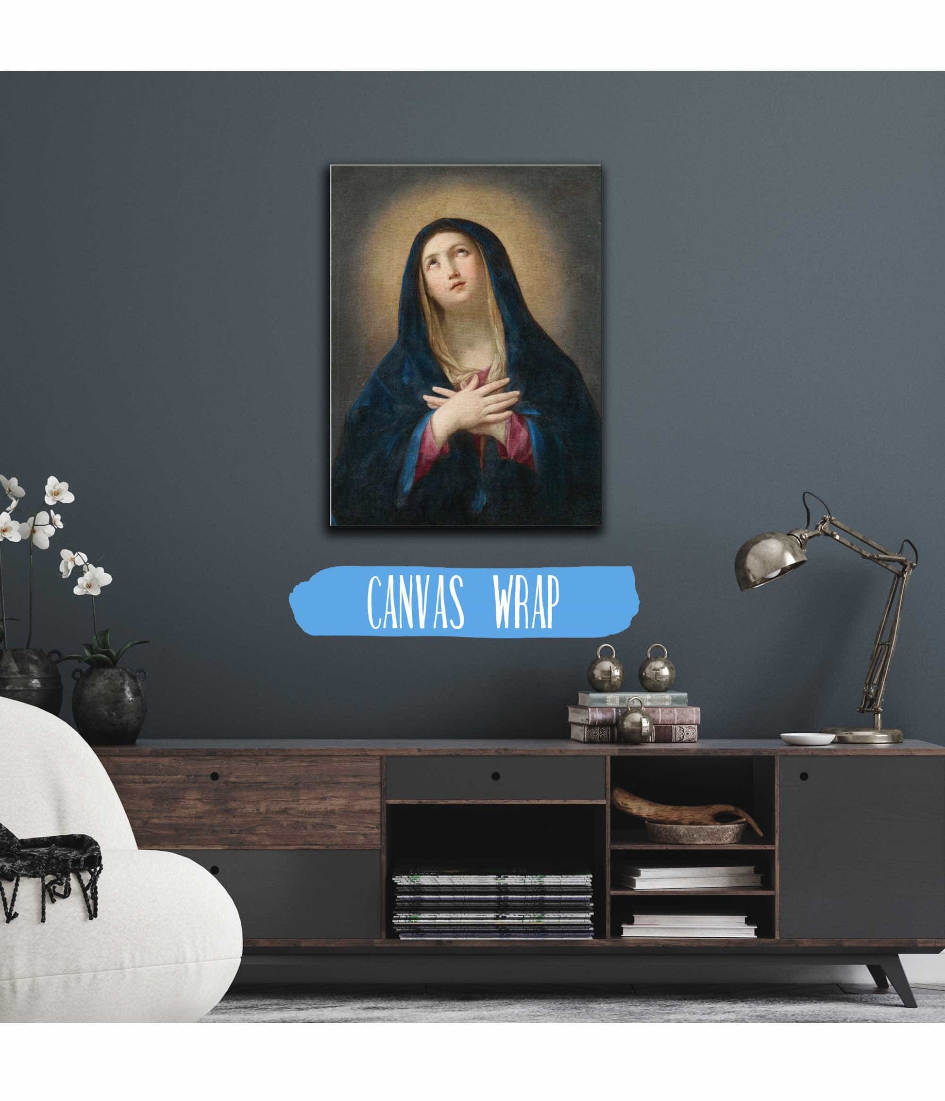 The Madonna In Prayer by Guido Reni