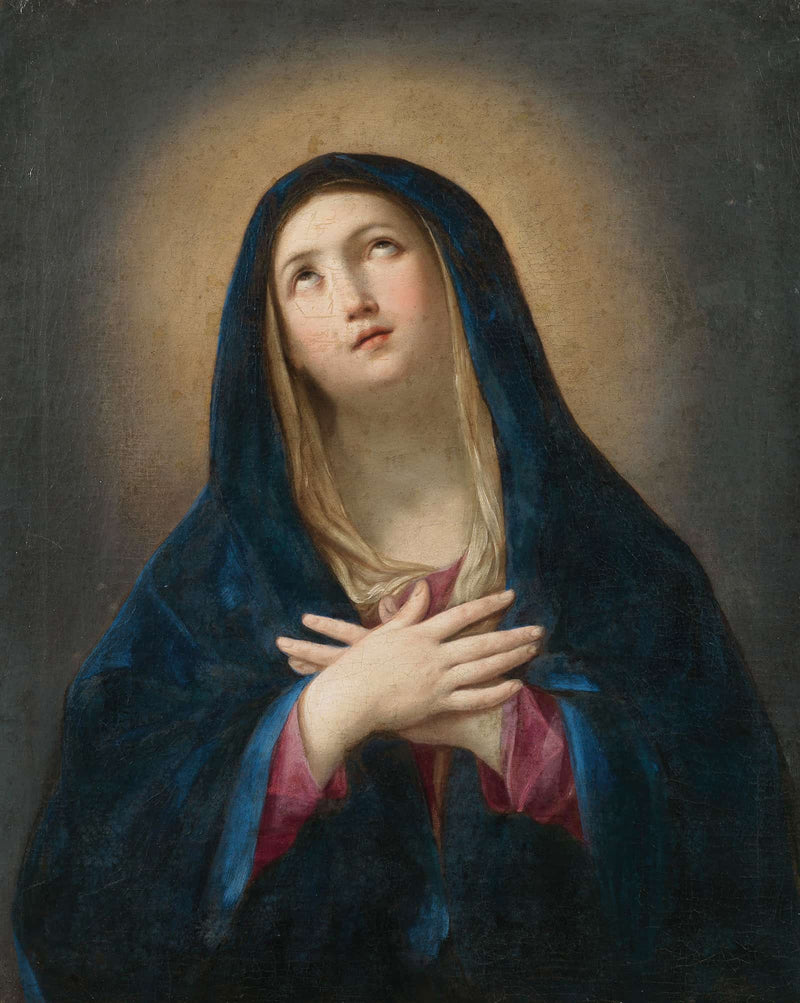 The Madonna In Prayer by Guido Reni