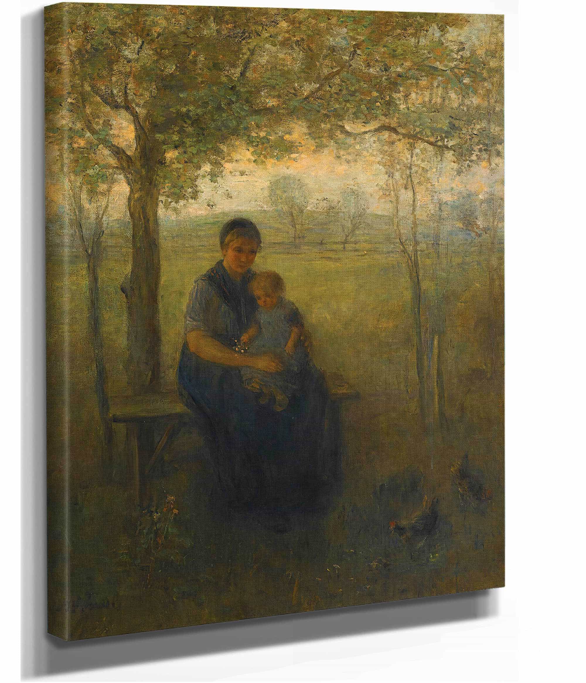 The Madonna Of Drenthe by Jozef Israels