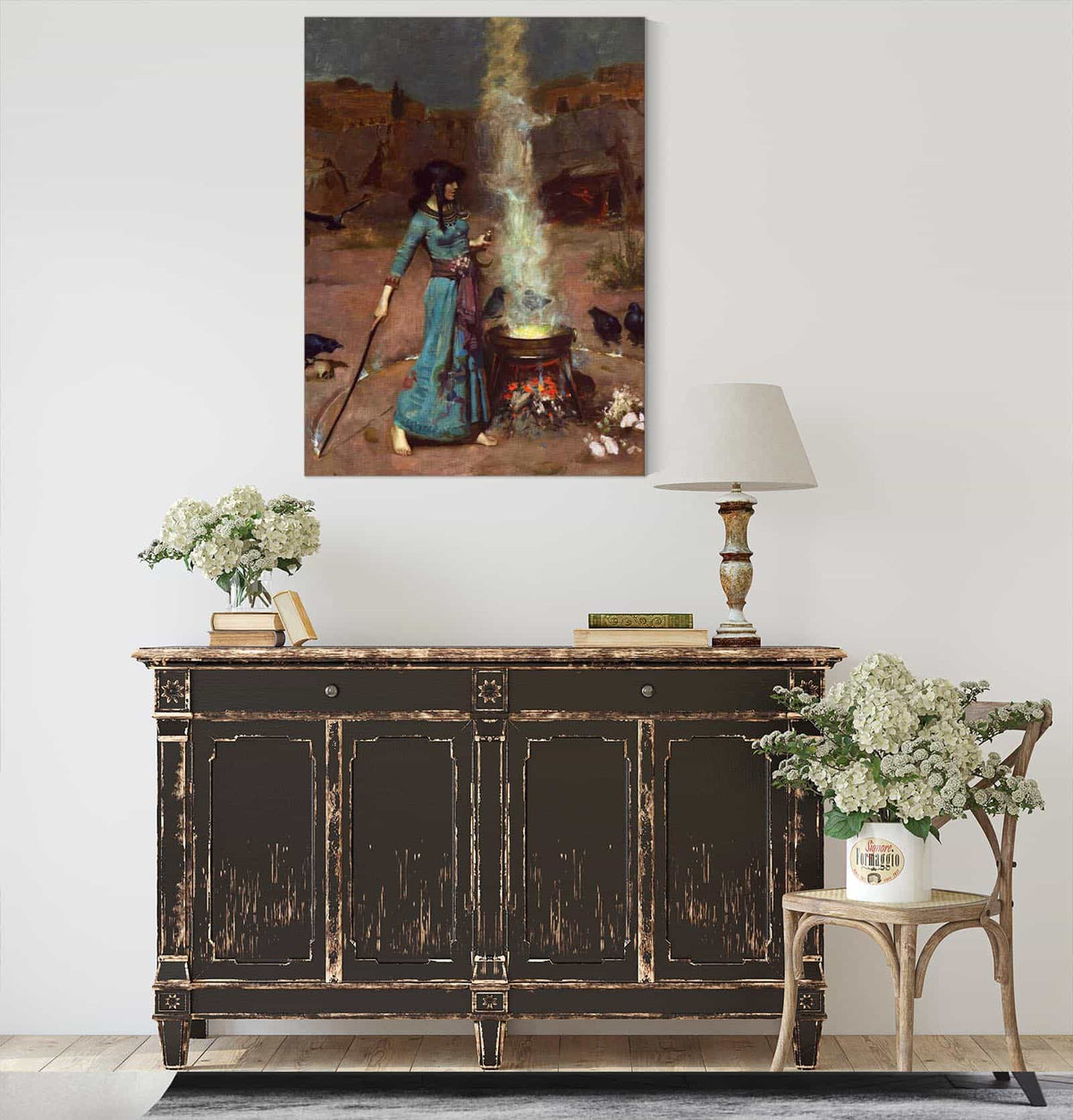 The Magic Circle by John William Waterhouse